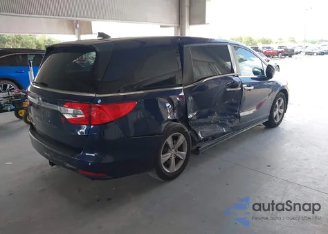 2018 Honda Odyssey Ex from USA, damaged, VIN 5FNRL6H56JB070610